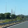 Le pont qui sépare l'Espagne du Portugal